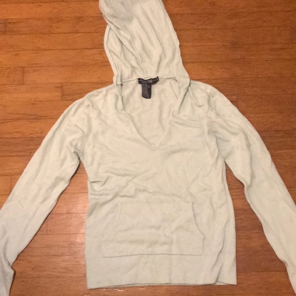 Very soft comfy light mint green sweater